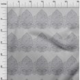 thumbnail image 2 of oneOone Cotton Poplin Fabric Leaves & Floral Block Print Sewing Fabric BTY 56 Inch Wide, 2 of 4