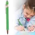 thumbnail image 2 of ZTTD 1 Pcs Ballpoint Pens, Fine Point Smooth Writing Pens, Soft Touch Pens For Writing Journaling Taking Notes Office Home (Green), 2 of 9
