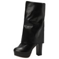 thumbnail image 2 of LSLJS Oversized Pants Boots Round Toe Waterproof Platform High Heels Thick Solid Leather Candy Colored Fashion Boots, 2 of 9