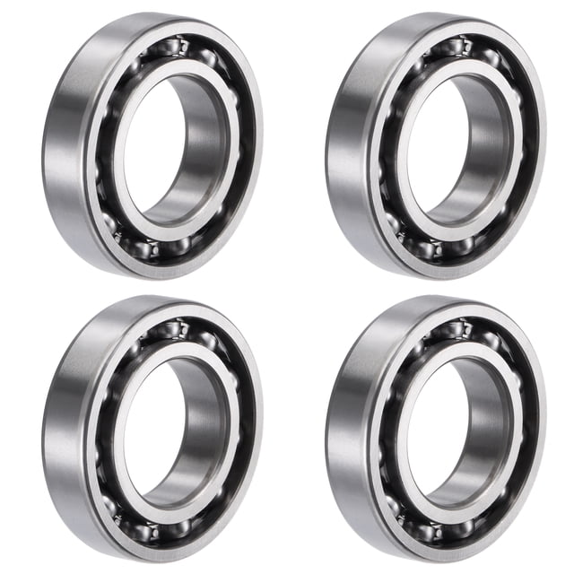 Uxcell Roulements à Billes à Gorge Profon C3 Type Ouvert Acier au Chrome 30x55x13 mm