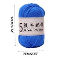 thumbnail image 3 of Clearance Tyidzon Wool Yarn for Crocheting Soft Crochet Thread Yarn, Lightweight Wool Yarn for Crochet Hand Knitting Crocheting Crafting, 3 of 6