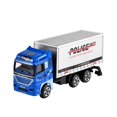thumbnail image 1 of C Alloy Police Car Model, Simulation Emergency Vehicle, Diecast Metal Body, Moving Parts, Educational Toy For Kids Age 3+, 1 of 2
