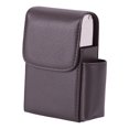 thumbnail image 4 of Case Holder Pouch 20 Capacity Holder Unisex Texture Dark Brown, 4 of 7