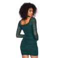 thumbnail image 3 of Robe avec ruchage No Boundaries pour femmes, 3 of 6