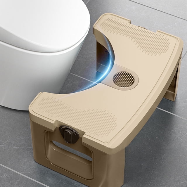 Tabouret de Toilette Repose-Pieds Tabouret Pliable pour la Maison