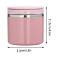 thumbnail image 3 of Yhmxh Lunch Box for Women/Men Meal Prep Containers Hot Container with Handle,630ml Stainless Steel Food Heating Container,Food Container,Keep Warm Container,Breakfast Cup,Soup Bowl Soup cup, 3 of 5