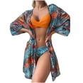 thumbnail image 1 of Birdeem Fashionista Lady Sexy Containing Chest Pad Print Bikini Set Two Piece Swimsuit, 1 of 9