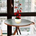 thumbnail image 4 of pitrice Fake Plant Potted Arrangement Artificial Potted Flowers for Home Decorations Red, 4 of 9