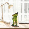 thumbnail image 1 of Dvkptbk Ornements en Résine Grenouille Résine Style Maison Bizarre Vie de Table Intégrité Morale Décoration Maison, 1 of 7