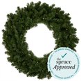 thumbnail image 3 of Northlight Pre-Lit Canadian Pine Commercial Christmas Wreath - 10' - Clear Lights, 3 of 3