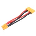 thumbnail image 2 of Fyydes XT60 Dual Extension Y Splitter,XT60 Parallel Battery Connector Cable Dual Extension Y Splitter 1 Female To 2 Male Silicone Wire For RC Batteries,XT60 Parallel Battery Connector Cable, 2 of 8
