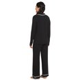 thumbnail image 2 of Jockey Women's Cooling Modal Notch Collar Long Sleeve Top & Pant Set, 2 of 5