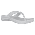 thumbnail image 1 of Toddlers' Dawgs Flip Flops White Size 9, 1 of 1