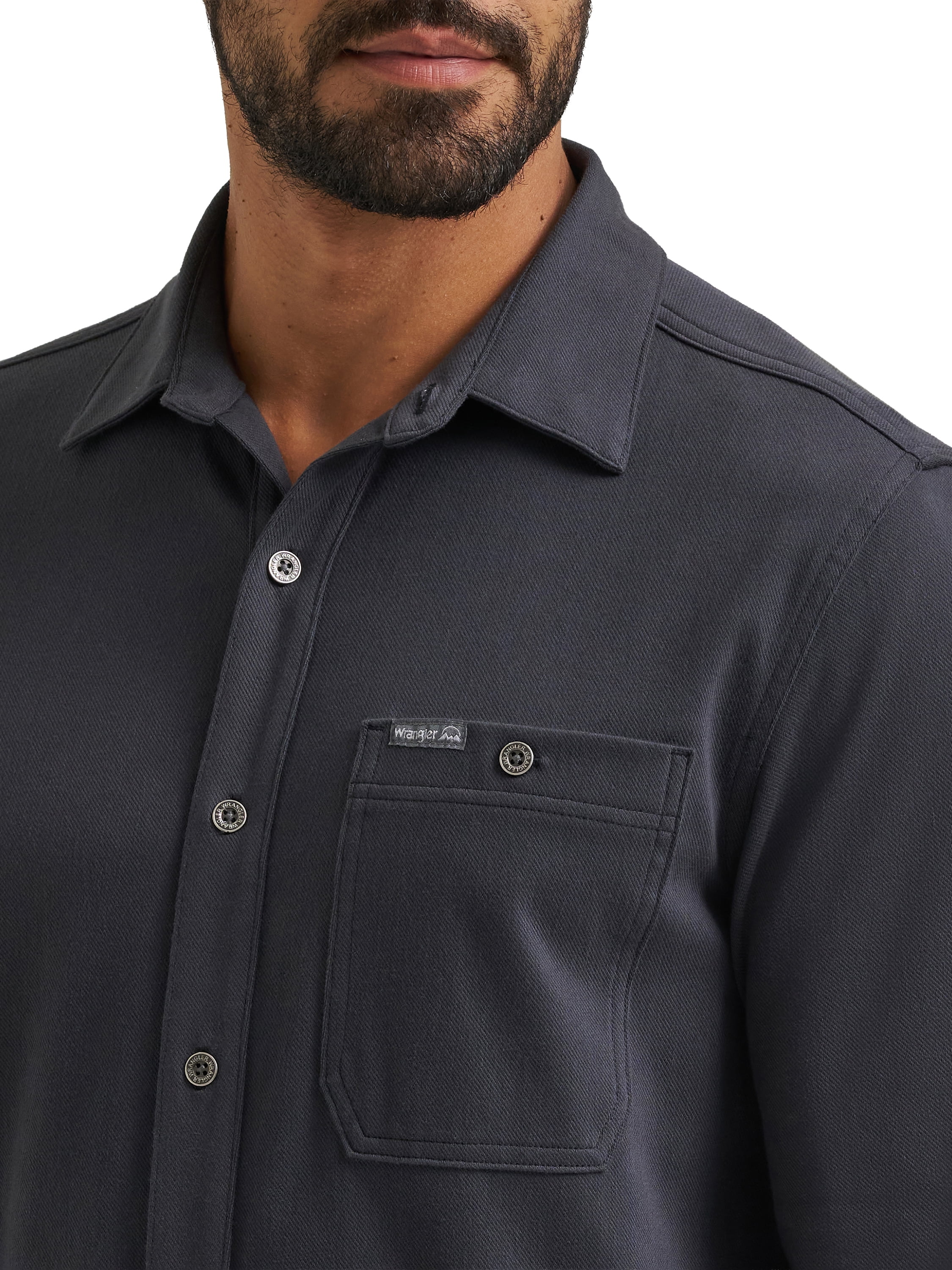 Wrangler® Men's Outdoor Horizon Shirt, Black