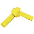 thumbnail image 2 of TOPTIE Karate TaeKwonDo Belt, Martial Arts Double Wrap Solid Rank Belt-Yellow-Size 4, 2 of 7