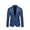 Dark Blue, variant on Pisexur Men's Plus Size Blazer Casual Slim Fit Suit Blazer Jacket One Button Lightweight Sport Coats Formal Dress Daily Business Suit Jacket