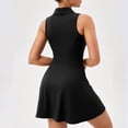 thumbnail image 5 of HaiMao Robe de Tennis pour Femmes en Liquidation, Robes Athlétiques de Golf Robe d'Exercice d'Entraînement Noire TTG(TTG), 5 of 5