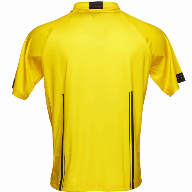 Murray Sporting Goods Pro-Style Soccer Referee Jersey - Short Sleeve | Officials Short Sleeve Soccer Referee Shirt (Yellow Xx-Large)