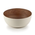 thumbnail image 3 of Bamboo Walnut 3 Piece Salad Set, 3 of 3