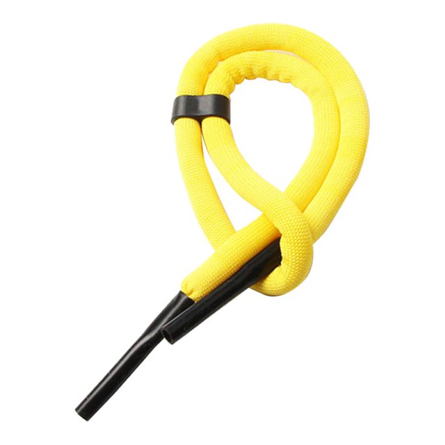 QualitChoice Swimming Glasses Retainer Portable Adjustable Flexible Sunglasses Keeper Yellow