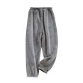 thumbnail image 1 of Kcodviy Pyjama Enfants Filles Uni Pantalon de Randonnée pour Filles Pantalon de Pyjama en Flanelle Doux Filles Vêtements à Imprimé Animal Pantalon de Maison Taille Élastique Pantalon Filles Pantalons, 1 of 6