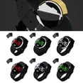 thumbnail image 3 of Fashion Plastic Watch LED Electronic Watch Clear Hour Display Long-term Use Material Simple Design For Business, 3 of 9