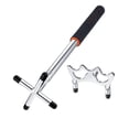 thumbnail image 1 of Walson Retractable Billiards Stick Holder with Bridge Head Replaceable Stainless Steel Pool Table Accessory Indoor Competition Type 5, 1 of 7