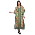 thumbnail image 3 of Moomaya Caftan pour Femmes Grande Taille Tenue d'Été Sortie de Plage Kimono Robe Caftan, 3 of 6