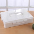thumbnail image 3 of facefd Paint Palette Paint Mixing Trays Watercolor Draw Pigment Box Paints Tins Box 24Grid, 3 of 9