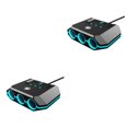 thumbnail image 2 of Baohd 1/2/3/5 Universal Compatibility Car Splitter Adapter For Various Car Models Three Hole 2PCS, 2 of 6