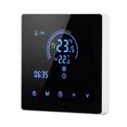 thumbnail image 1 of Digital Thermostat, 4500W WiFi Programmable Underfloor Heating Temperature Control Thermostat With Touchscreen For  Hotel, AC 90V To 240V, K2H16A, 1 of 8