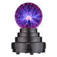 thumbnail image 1 of 3 Inch Plasma Ball Lamp Light Touch Sensitive Nebula Thunder Electric Globe Science Educational Gift, 1 of 8