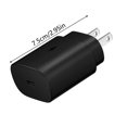 thumbnail image 3 of Chargeur de Charge Rapide 25 W Chargeur Rapide Spécifications US (Noir) + 1 m (Noir), 3 of 6