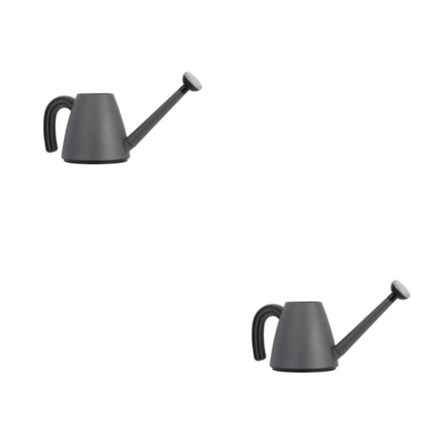 serony Watering Can For Efficient Garden Watering - Impact-resistant And Reliable Even Water Distribution 1.8Lspace gray 2Set