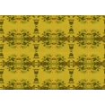 thumbnail image 1 of Ahgly Tapis Rectangulaire Lavable en Machine Intérieur Transitionnel Jaune Foncé Vert, 6 Pieds x 9 Pieds, 1 of 7