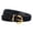 Black, variant on Abbracc Women Waist Belt Casual Comfortable Decoration Retro Dress Belt Pin Buckle Brown