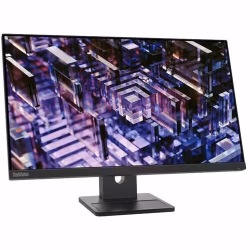 thumbnail image 3 of Lenovo ThinkVision E24q-30 24", 2560 x 1440, Raven Black, 63ECGAR2US, 3 of 5