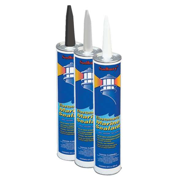 SUDBURY Adhesive Sealant 302 Elastomeric; 10 Ounce Cartridge; Black; -20 Degree Fahrenheit To 120 Degree Fahrenheit; Single