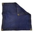 thumbnail image 1 of 6 Ft. x 15 Ft. Blue Privacy Shade Mesh Tarp, 1 of 4
