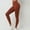 Brown, variant on EGNMCR Leggings for Women Women Patchwork High Waist Stretch Strethcy Fitness Leggings Yoga Pant
