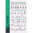 thumbnail image 1 of FitMate Stretching Workout Exercise Poster - Workout Routine with Free Weights, Home Gym Decor, Room Guide (20 x 30 Inch), 1 of 5