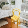 thumbnail image 5 of 45x45cm Soft Dining Chair Cushion, Double-Sided Padded Seat Cover with Non-Slip Fasteners, 5 of 5