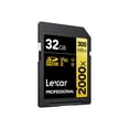 thumbnail image 3 of Lexar LSD2000032G-BNNNU 32 Go Professionnel 2000x UHS-II Carte Mémoire SDHC Sans Lecteur R300 et W260Mbs, 3 of 4