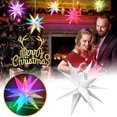 thumbnail image 1 of Xuewenshw Colorful Luminous Garden Decorative Lights Explosion LED 3D Star Light String Ceiling Star Decorative Lights Reading Lamp Floor Standing, 1 of 8