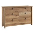 thumbnail image 1 of Bowery Hill 6-Drawer Engineered Wood Dresser in Timber Oak Finish, 1 of 11