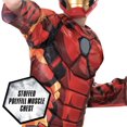 thumbnail image 3 of MARVEL’S IRON MAN YOUTH COSTUME - Poly Jersey Jumpsuit Stuffed with Polyfill plus Mask, 3 of 3