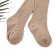 thumbnail image 4 of Faithtur Girls Knit Tights Thread Crochet Pantyhose Warm Ribbed Stockings, 4 of 8