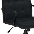 thumbnail image 2 of Foley Swivel Adjustable Executive Computer Office Chair in Distressed Blue, 2 of 10
