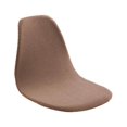 thumbnail image 4 of Shell Chair Seat Cover Conferences Hotel Dining Room Chair Cover Slipcover Anti-Dust brown, 4 of 8