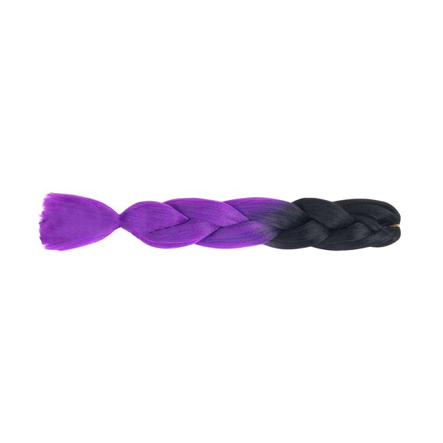 RKSTN Wigs Human Hair Dirty Braid Color Gradient Color Chemical Fiber Braid Wig Glueless Wigs